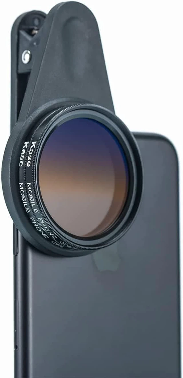 Alt view image 3 of 7 - 41mm Magnetic Phone Lens CPL Filter Kit with Circular Polarizer & Soft Graduated ND1.2 Filter Lens Clip for iPhone 16/15/14/13/12/11/8/7/XR/X/XS & Samsung Android