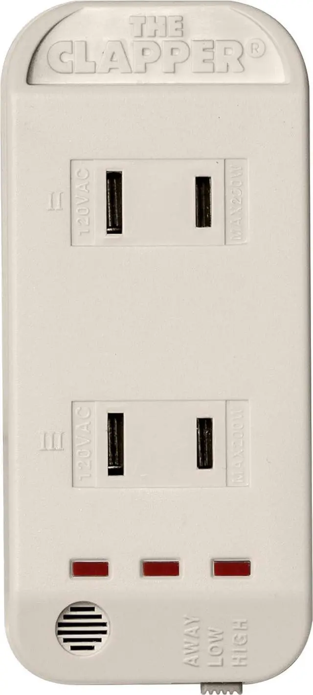 Alt view image 5 of 7 - The Clapper Sound Activated On/Off Switch, 1 Each
