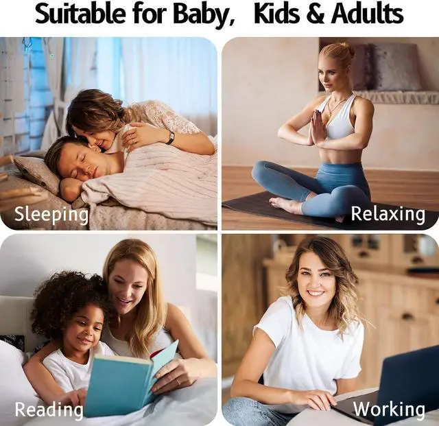 Alt view image 7 of 7 - Wake Up Light Sunrise Alarm Clock with Sunrise Sunset Simulation 23 Nature Sleep Sounds 13 Colors Night Light Dual Alarms Snooze Function Sleep Aid for Heavy Sleepers Kids Adults (Black)