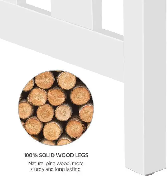 Alt view image 7 of 7 - Yaheetech 41.7'' Computer Workstations Writing Desk with Drawer Storage, Homework Table with Removable Hutch, Desktop Table with Drawers, Mother's Day Presents, White