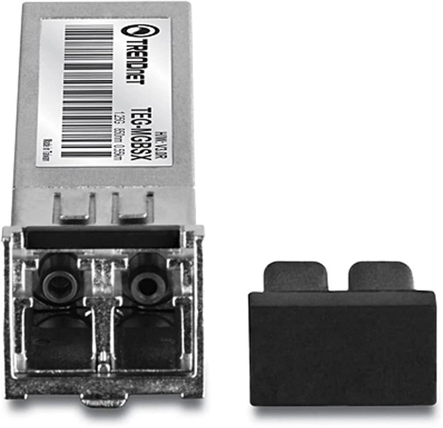 Alt view image 7 of 7 - TRENDnet Hardened Industrial Gigabit Ethernet Media Converter and 550m Multi-Mode LC SFP Module Bundle