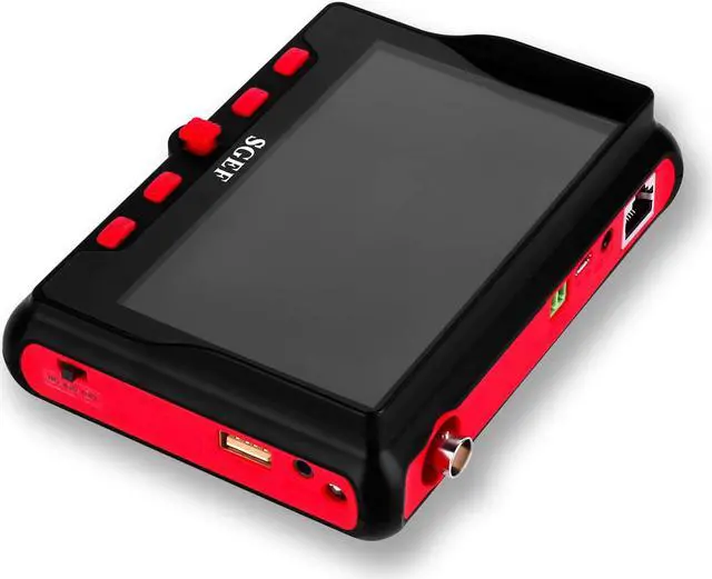 Alt view image 6 of 7 - Wrist CCTV Tester, HD 5MP Portable Camera 5MP AHD CVBS Tester UTC OSD Control 4.3 Inch TFT LCD Monitor Analog Video Test Cable, PTZ Control 12V Power Output(6300A)