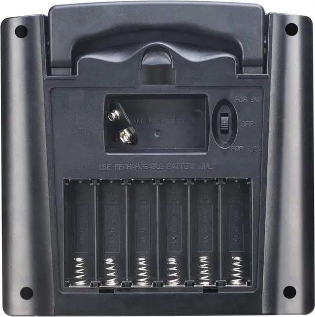Main image of Solar AA AAA Battery Charger for Rechargeable Batteries 1.2V NiMH NiCD with Built-in 2Watt Solar Panel Portable Charger For1.2V Ni-MH Ni-CD Household Battery