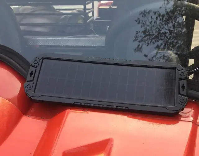 Alt view image 5 of 7 - Solar Panel Car Battery Trickle Charger & Maintainer 5W 12V Solar Power Charger kit Waterproof for Car Automotive RV Marine Boat Truck Motorcycle Trailer Tractor Powersports Snowmobiles