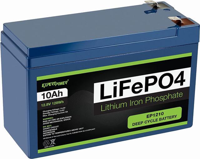 12 Volt 10AH Deep Cycle Rechargeable Lithium ion Battery Perfect