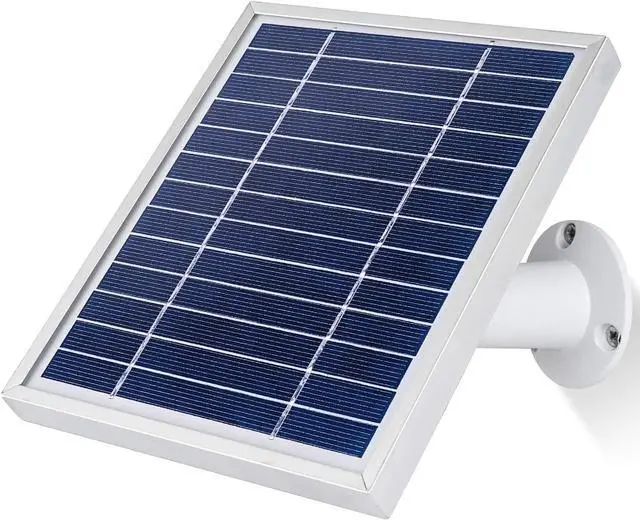 Main image of iTODOS Solar Panel Compatible with Arlo Pro and Arlo Pro 2, 11.8Ft Outdoor Power Charging Cable and Adjustable Mount,Not for HD/Ultra/Pro3/Pro4-Silver