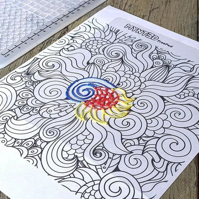 Alt view image 5 of 5 - MYNT3D 3D Pen Mat Kit, DesignPad + FreePad,Black