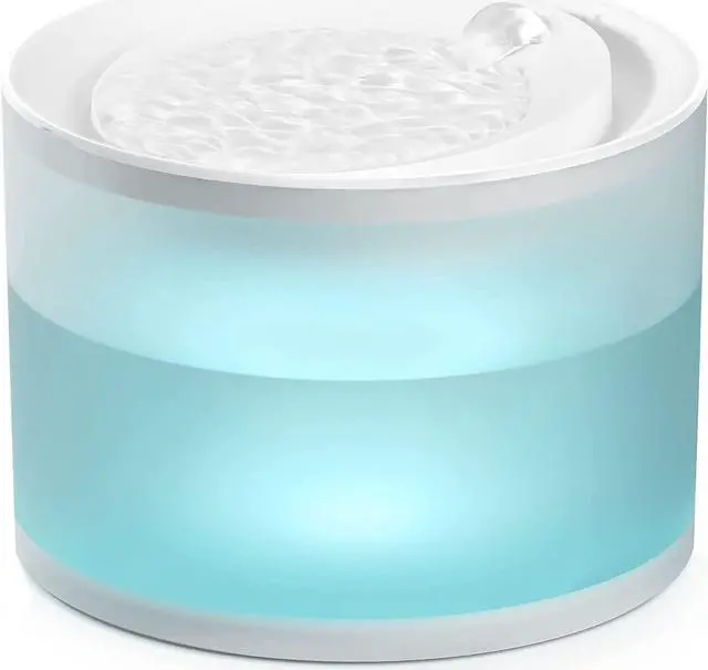 Main image of Meowant Cat Water Fountain with Wireless Pump, 74OZ/2.2L BPA-Free Cetified Cat Fountain, Ultra Quiet Pet Water Fountain for Cats and Dogs with Filter