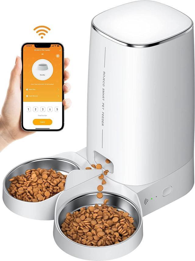 Automatic cat feeder for two sale cats