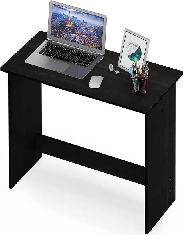 Alt view image 6 of 6 - FURINNO Simplistic Study Table, Espresso