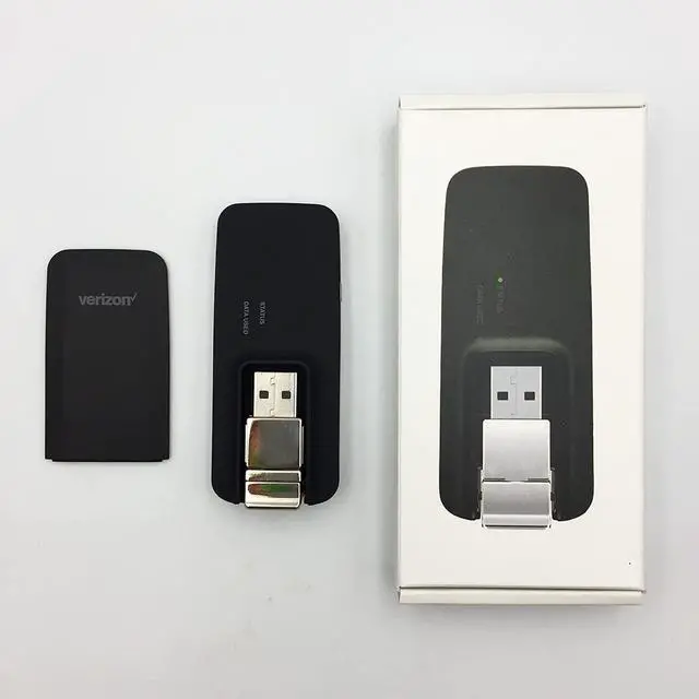 Alt view image 2 of 3 - Verizon MiFi USB730L U730L 4G LTE Global USB Modem Black, Verizon