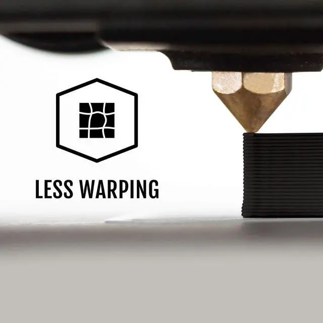 Alt view image 5 of 7 - HATCHBOX 1.75mm Black PLA 3D Printer Filament, 1 KG Spool, Dimensional Accuracy +/- 0.03 mm, 3D Printing Filament