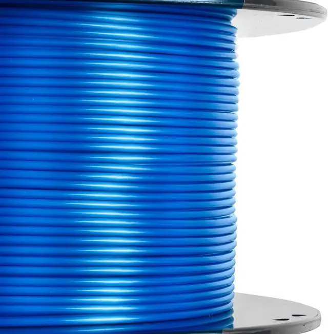 Alt view image 2 of 6 - HATCHBOX Metallic Finish PLA 3D Printer Filament, Dimensional Accuracy +/- 0.03 mm, 1 kg Spool, 1.75 mm, Blue
