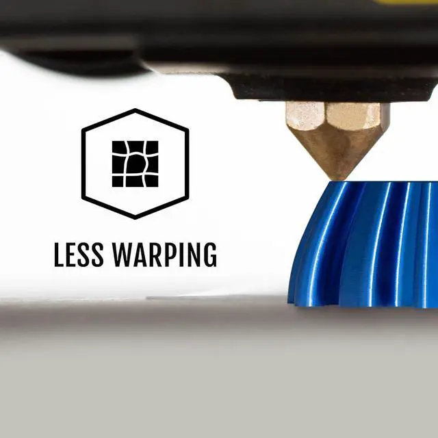 Alt view image 5 of 6 - HATCHBOX Metallic Finish PLA 3D Printer Filament, Dimensional Accuracy +/- 0.03 mm, 1 kg Spool, 1.75 mm, Blue