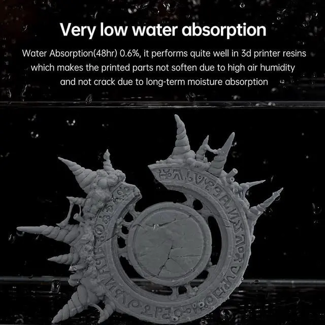 Alt view image 4 of 7 - RESIONE 3D Printer Resin - TH72 Flexible Tough Resin for Long-Lasting Toughness and High Elongation- Ideal for Impact Resistant 3D Printing of Figurines
