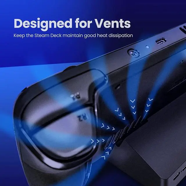 Alt view image 4 of 6 - Park Sung Docking Station for Steam Deck, 7 in 1 Dock with HDMI 2.0 4K@60Hz, Gigabit Ethernet, 3 USB-A 3.0 5Gbps High Speed Data Ports, USB-C Data Port & Full Speed Charging USB-C Port