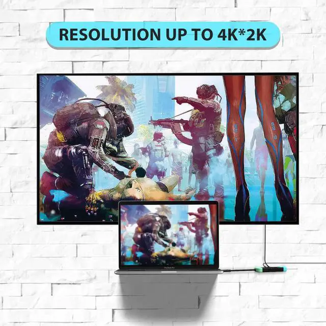 Alt view image 5 of 6 - D.Gruoiza Switch Dock, Portable TV Ethernet LAN Adapter for Switch/OLED,Replace Switch Docking Station, HDMI Adapter with Ethernet LAN/USB/Type-C (Blue and Green)