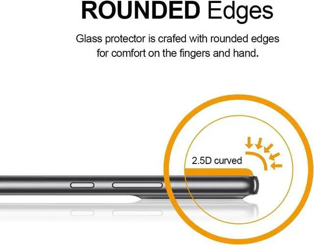 Alt view image 3 of 5 - Supershieldz (3 Pack) Designed for Samsung Galaxy A53 5G / A52 / A52 5G / A51 / A51 5G / A51 5G UW Tempered Glass Screen Protector, Anti Scratch, Bubble Free