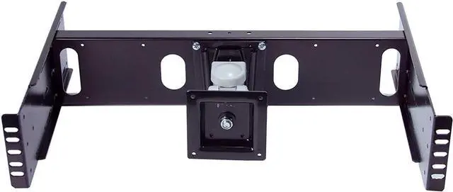 Alt view image 3 of 7 - RLCD-FRAME2BK12K1 VESA LCD Monitor/TV Rackmount Adapter Kit Supports LCD Monitor 15 inch to 24 inch and Intel NUC Mini Computer for 2 Post or 4 Post 19 inch Rackmount Rack Cabinet, Welcome to consult