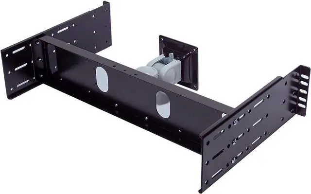 Alt view image 2 of 7 - RLCD-FRAME2BK12K1 VESA LCD Monitor/TV Rackmount Adapter Kit Supports LCD Monitor 15 inch to 24 inch and Intel NUC Mini Computer for 2 Post or 4 Post 19 inch Rackmount Rack Cabinet, Welcome to consult