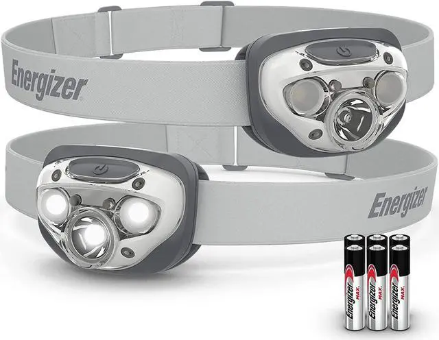 Main image of Energizer LED Headlamp PRO (2-Pack), IPX4 Water Resistant Headlamp, High-Performance Head Light for Camping, Running, Storm, Survival LED Light for Emergencies and First Aid Kit (Batteries Included)