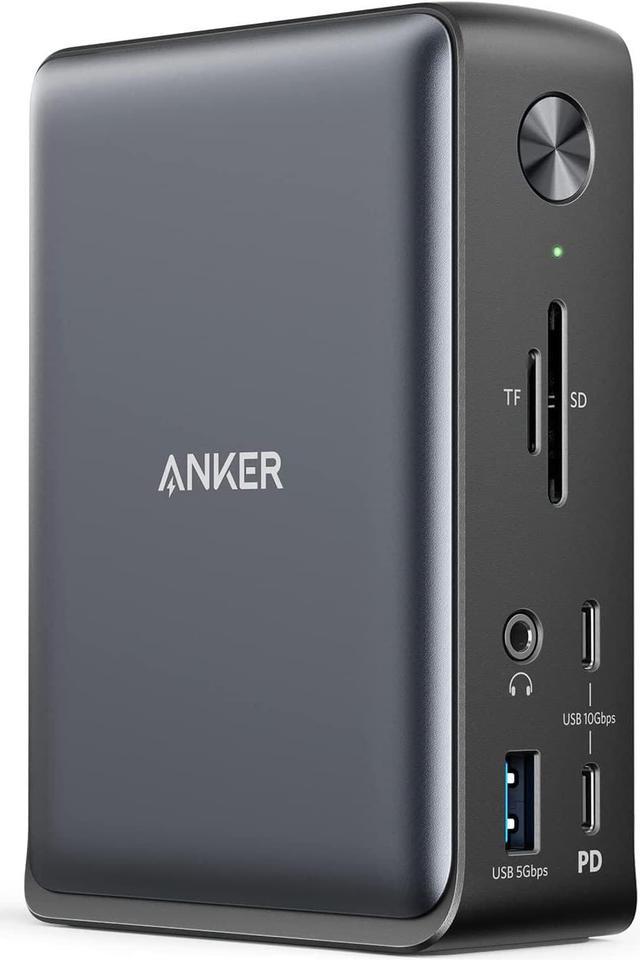 Anker Docking Station, PowerExpand 13-in-1 USB-C Dock, 85W Charging for  Laptop, 18W Charging for Phone, 4K HDMI, 1Gbps Ethernet, Audio, USB-A Gen  1,