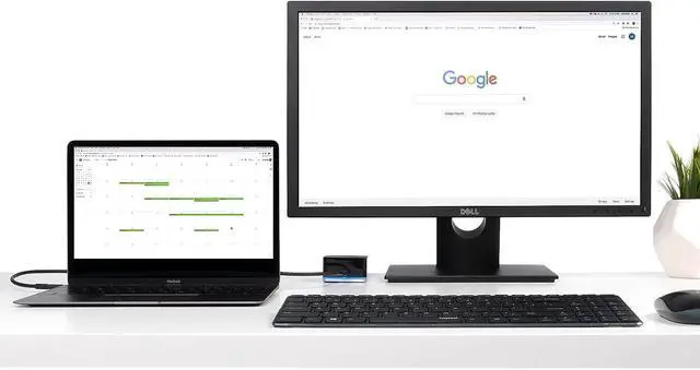 Alt view image 7 of 7 - Plugable USB C Docking Station (HDMI, Ethernet, 3X USB Ports, No Driver Required)