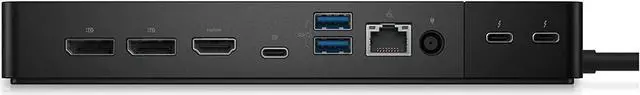 Alt view image 3 of 7 - Dell WD22TB4 Thunderbolt 4 Dock - 2 Thunderbolt 4 Ports, Up to 5120 x 2880 Video Res, HDMI 2.0, DP 1.4, USB-C, USB-A, Gigabit Ethernet LAN Port