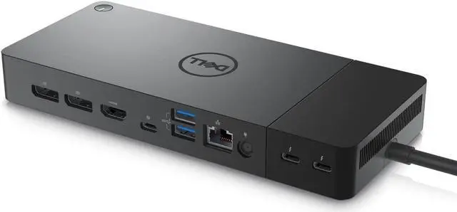 Main image of Dell WD22TB4 Thunderbolt 4 Dock - 2 Thunderbolt 4 Ports, Up to 5120 x 2880 Video Res, HDMI 2.0, DP 1.4, USB-C, USB-A, Gigabit Ethernet LAN Port