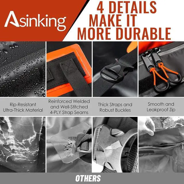 Alt view image 6 of 7 - Car Rooftop Cargo Carrier Bag, 15 Cubic Feet Waterproof Heavy Duty 840D Car Roof Bag for All Vehicle with/Without Racks - Anti-Slip Mat, 6 Door Hooks, Storage Bag, 2 Extra Straps, Luggage Lock