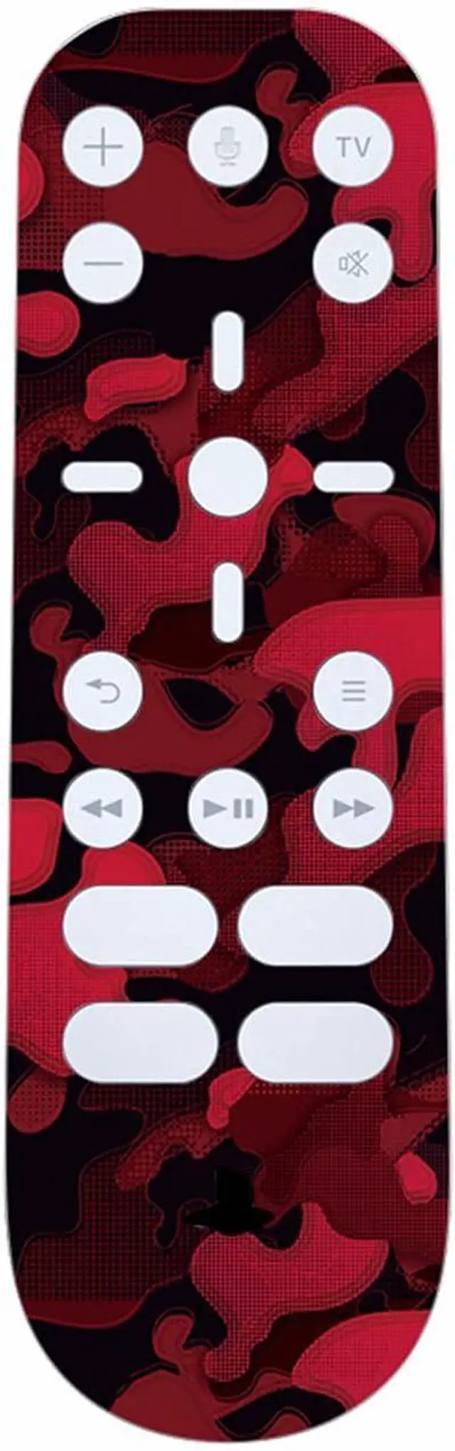 Alt view image 5 of 7 - PlayVital Black Red Camouflage Full Set Skin Decal for ps5 Console Disc Edition, Sticker Vinyl Decal Cover for ps5 Controller & Charging Station & Headset & Media Remote