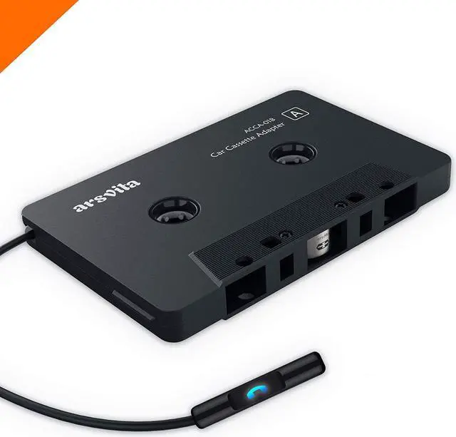 Main image of Arsvita Car Audio Bluetooth Cassette Receiver Tape Player Bluetooth 5.0 Cassette Aux Adapter