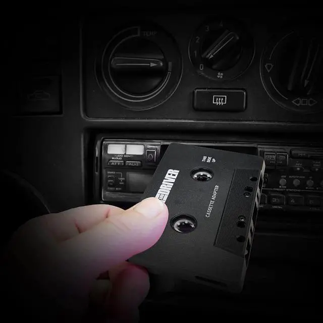 Alt view image 6 of 7 - Cassette Adapter for Car Wired 3.5MM Universal AUX Plug for Smartphones MP3 Players 31 Cable Cassette Aux Adapter for Car Cassette Deck Aux Cord Black