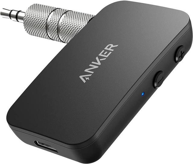 Anker Soundsync Bluetooth 5.0 Transmitter, 13-Hour Long Battery Life, aptX Low Latency, Dual Device Connection for TV, PC, CD Player, iPod / MP3 / MP4 Player, iPad/iPad Air/iPad Mini, and More MP3