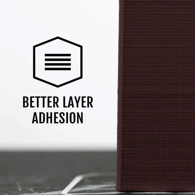 Alt view image 4 of 7 - HATCHBOX 1.75mm Brown PLA 3D Printer Filament, 1 KG Spool, Dimensional Accuracy +/- 0.03 mm, 3D Printing Filament