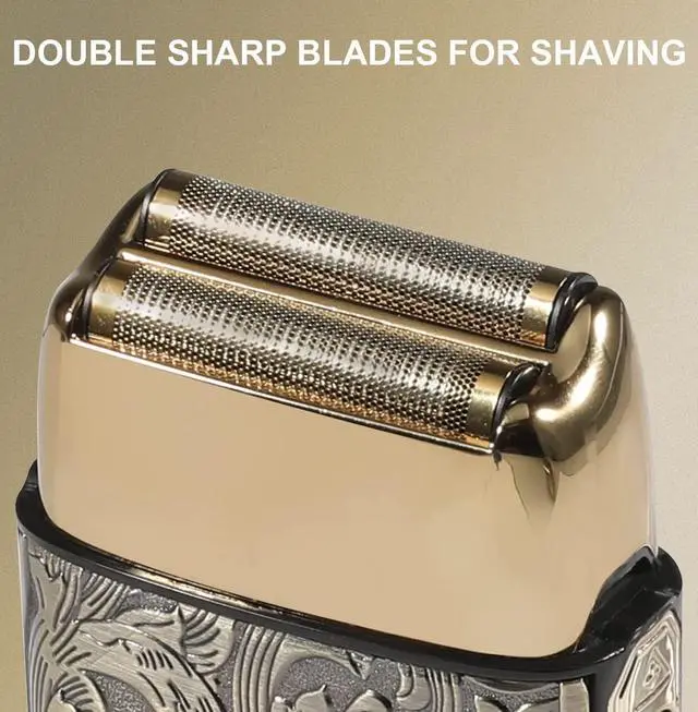 Alt view image 2 of 7 - Ufree 3-Speed Electric Shavers for Bald Men, Close Shave Electric Razor Head Shavers with Double Foil, Barber Supplies Beard Trimmer, Gifts for Men