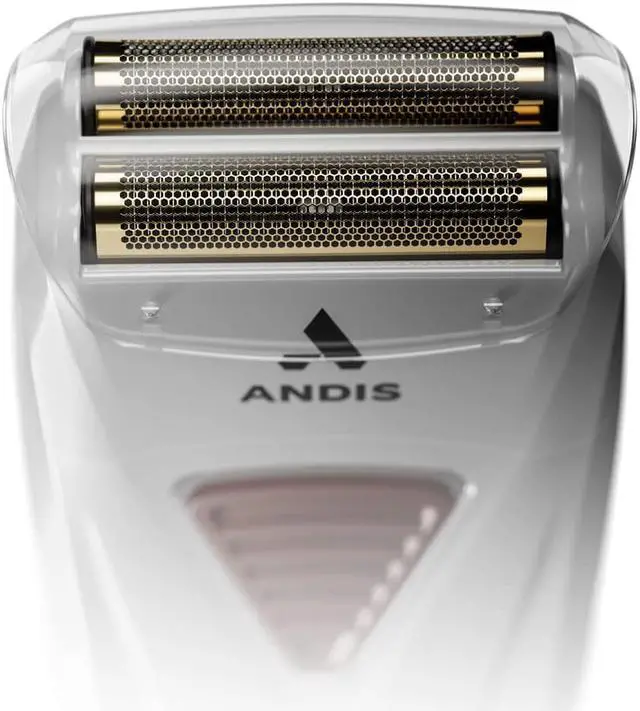 Alt view image 5 of 7 - Andis TS-1 17235 Pro Foil Lithium Titanium Foil Shaver, Cord/Cordless, Smooth Shaving Cordless Shaver with Charger, Gray