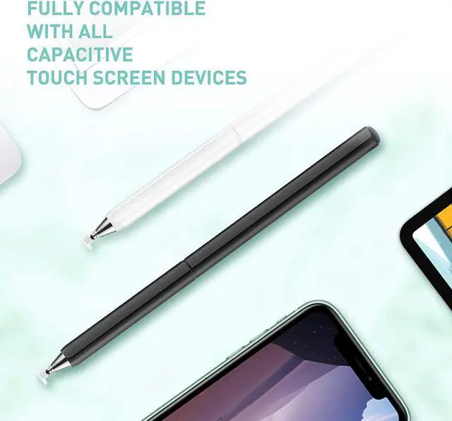 Alt view image 6 of 7 - Stylus Pens, Universal High Sensitive & Precision Capacitive Disc Tip Touch Screen Pen Stylus for iPhone/iPad/Pro/Samsung/Galaxy/Tablet/Kindle/Computer/FireTablet