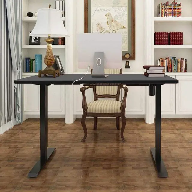 Alt view image 2 of 7 - FLEXISPOT Electric Sit Stand Desk Frame Height Adjustable Desk Base Home Office Standing Table Black Leg