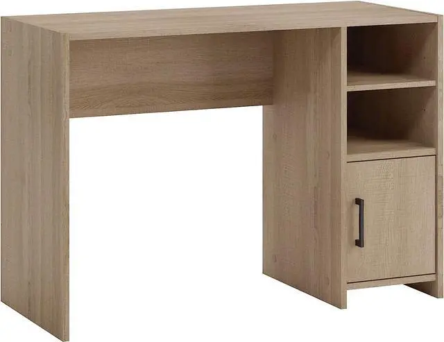 Main image of Sauder Beginnings Small Study Desk for Bedroom, Computer Desk for Small Spaces, in Summer Oak