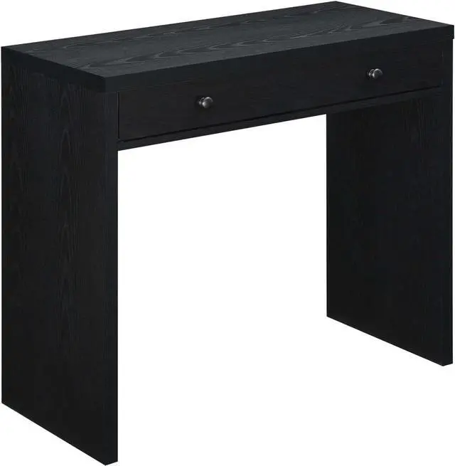 Main image of Convenience Concepts Northfield 1 Drawer 36 inch Desk, Black