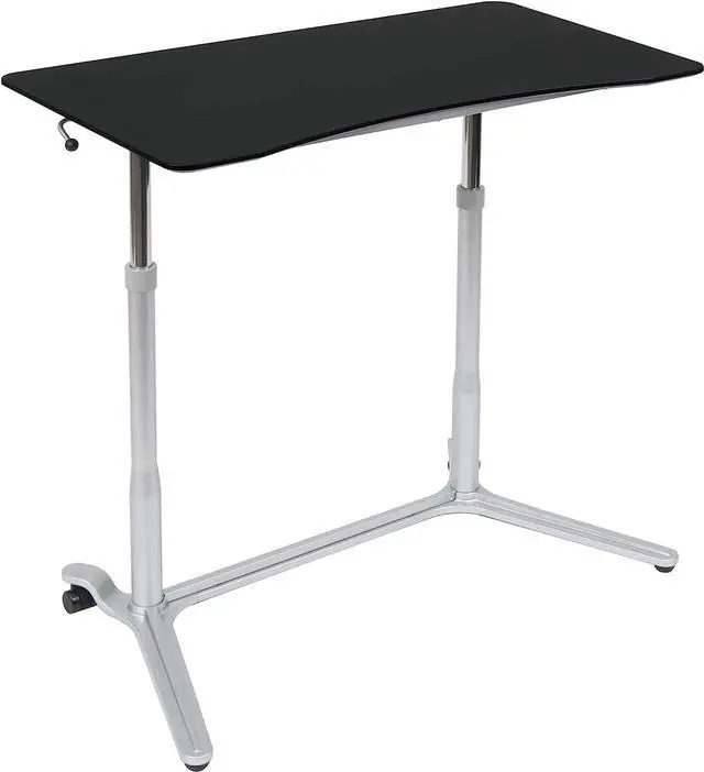 Main image of Calico Designs 51230 Sierra Height Adjustable Desk, Silver/Black 37.5 Inch