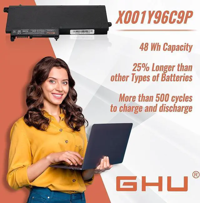 Alt view image 5 of 6 - GHU New 11.4V 48Wh Replacement Battery CI03 CI03XL HSTNN-UB6Q 801554-001 Compatible with HP ProBook 640 G2 645 G2 650 G2 655 G2 Series,12 Months Warranty