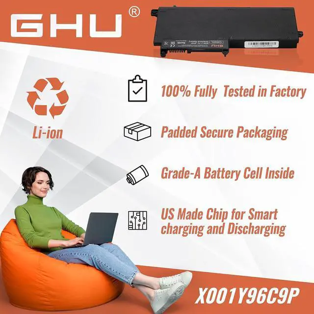 Alt view image 6 of 6 - GHU New 11.4V 48Wh Replacement Battery CI03 CI03XL HSTNN-UB6Q 801554-001 Compatible with HP ProBook 640 G2 645 G2 650 G2 655 G2 Series,12 Months Warranty