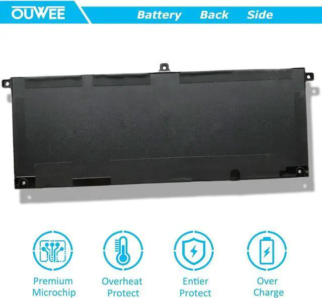 Alt view image 5 of 5 - H5CKD Battery Replacement for Dell Inspiron 5400 5406 7405 7300 7306 7500 7506 2-in-1 Silver 5300 5301 5401 5402 5408 5409 5501 5502 5508 5509 Series Latitude 3410 3510 Vostro 5300 5301 7T8CD