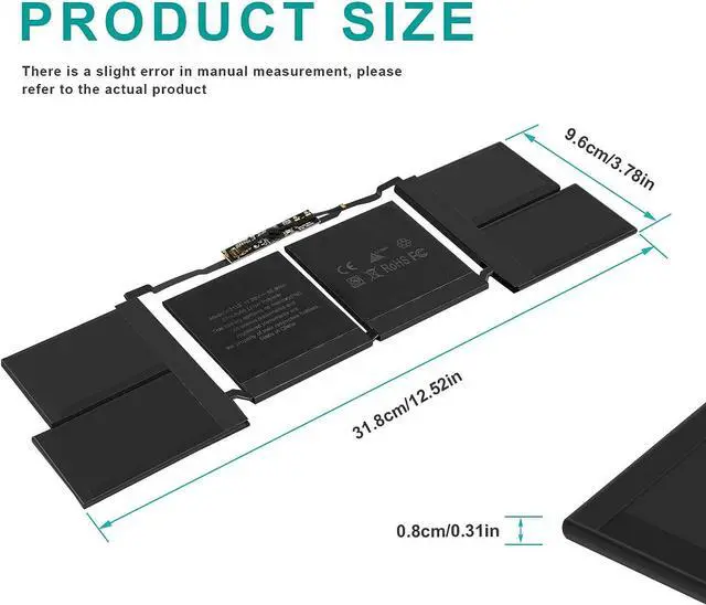 Alt view image 2 of 7 - Fancy Buying A2113 A2141 Laptop Battery Compatible with MacBook Pro 16-inch A2141(2019 Version) EMC 3347,fits MVVJ2xx/A MVVK2xx/A MVVL2xx/A MVVM2xx/A