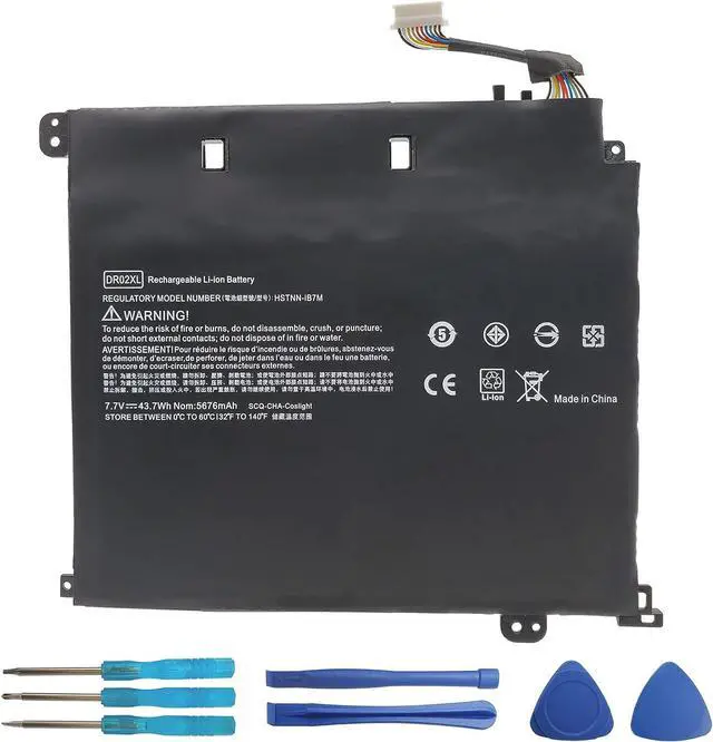 Main image of Tinkerpal DR02XL Replacement Laptop Battery for HP Chromebook 11 G5 Series 859027-1C1 859357-855 HSTNN-IB7M 859027-121 859027-421 7.7V 43.7Wh