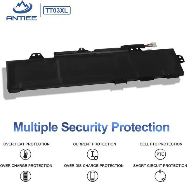 Alt view image 7 of 7 - ANTIEE TT03XL 932824-421 Laptop Battery for HP EliteBook 755 G5 850 G5 850 G6, ZBook 15U G5 G6 Series TT03XL-BTI TT03056XL-PL HSN-I13C-5 932824-1C1 932824-2C1 933322-855 HSTNN-LB8H HSTNN-DB8K 56Wh