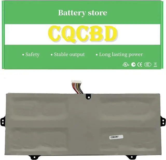 Alt view image 2 of 7 - CQCQ AA-PBTN4LR Compatible Battery Replacement for Samsung NP940X3M NP940X3M-K01US NP940X5M NP940X5N-X01US NP940X3M-K03US NP940X3M-K02US Laptop (15.4V 54Wh)