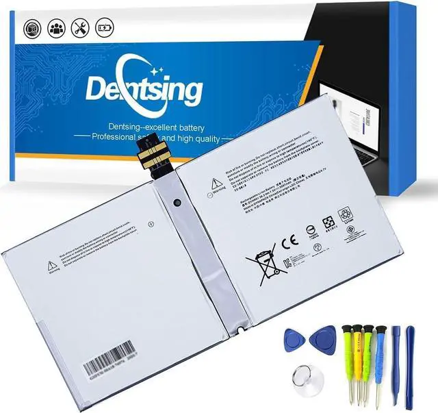 Main image of Dentsing DYNR01 G3HTA027H Laptop Battery Compatible with Microsoft Surface Pro 4 1724 Tablet G3HTA026H 7.5V 38.2Wh 5087mAh with Tools